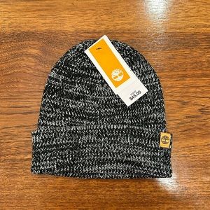 Timberland Marled Knit Beanie, Black